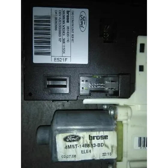 Motor Elevalunas Delantero Derecho para Ford Focus Berlina (Cap)