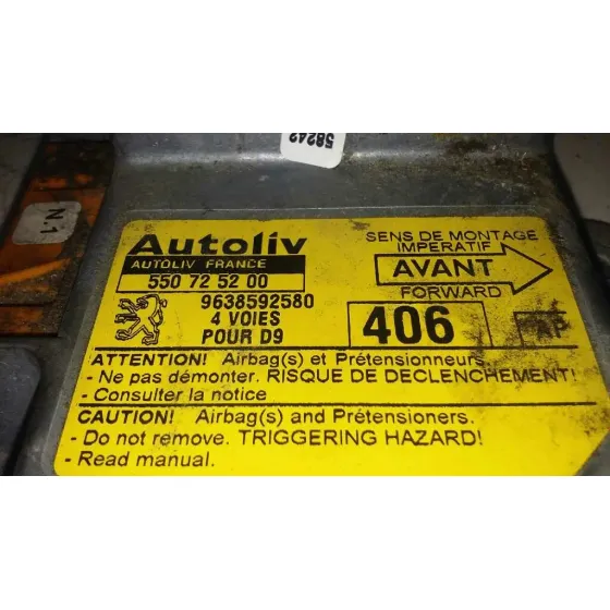 Centralita Airbag para Peugeot 406 Berlina (S1/S2)