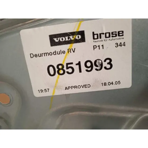 Elevalunas Delantero Derecho para Volvo S40 Berlina