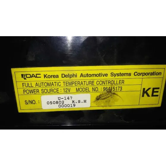 Mando Climatizador para Daewoo Tacuma