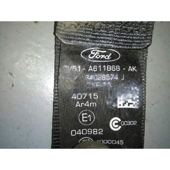 Cinturon Seguridad Trasero Derecho para Ford Fiesta (Ccn)