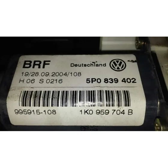 Motor Elevalunas Trasero Derecho para Seat Toledo (5P2)