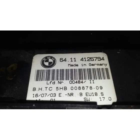 Mando Climatizador para Bmw Serie 3 Berlina (E46)