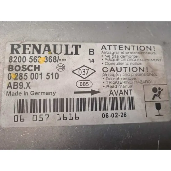 Centralita Airbag para Renault Clio Iii