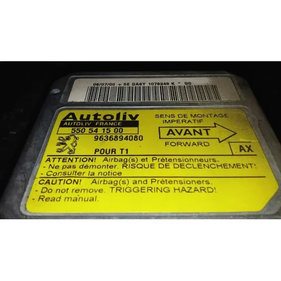 Centralita Airbag para Peugeot 206 Berlina