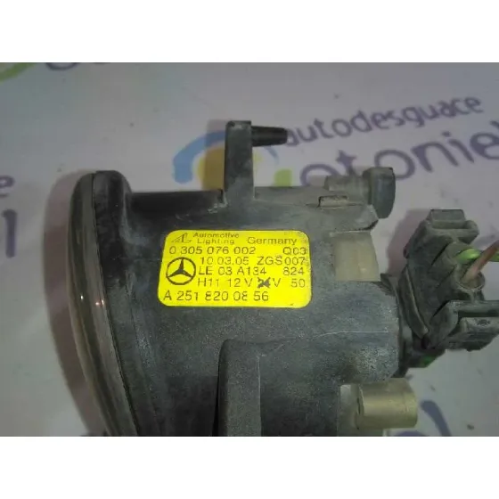 Faro Antiniebla Derecho para Mercedes-Benz Clase A (W169)