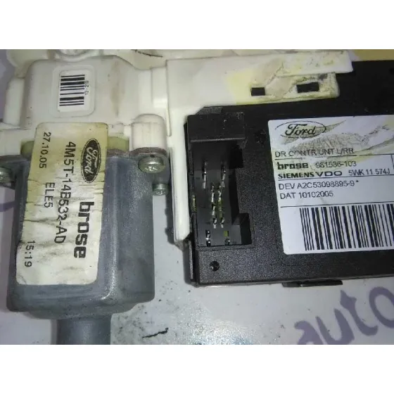 Motor Elevalunas Trasero Izquierdo para Ford Focus Berlina (Cap)