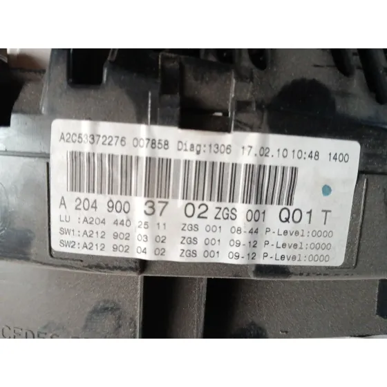 Cuadro Instrumentos para Mercedes-Benz Clase C (W204) Berlina