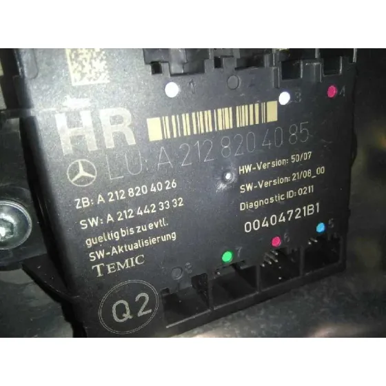 Elevalunas Trasero Derecho para Mercedes-Benz Clase C (W204) Berlina