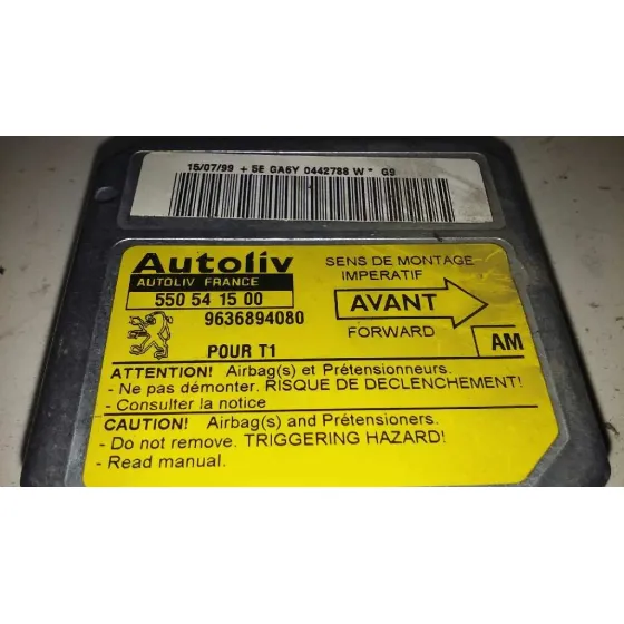 Centralita Airbag para Peugeot 206 Berlina