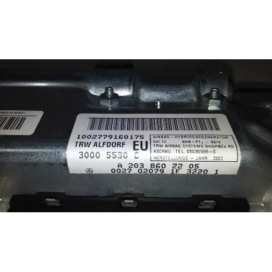 Airbag Lateral Delantero Derecho para Mercedes-Benz Clase C (W203) Sportcoupe
