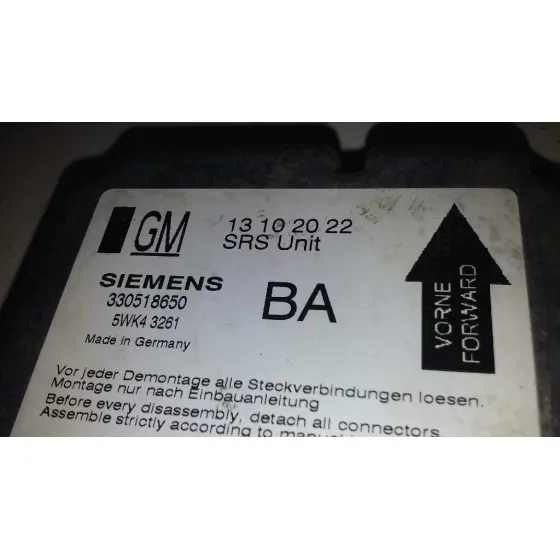 Centralita Airbag para Opel Vectra C Berlina