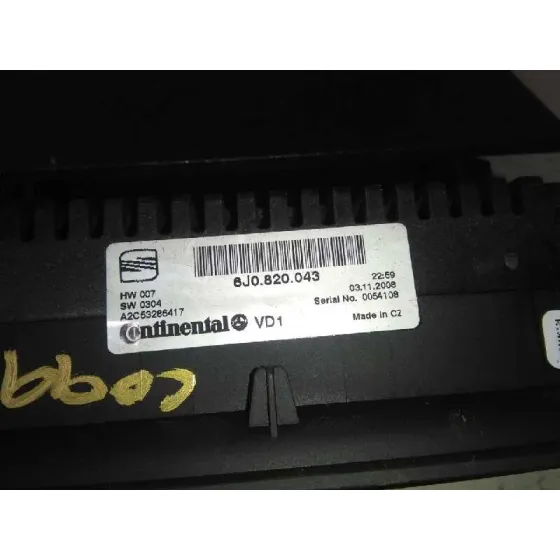 Mando Climatizador para Seat Ibiza Sc (6J1)
