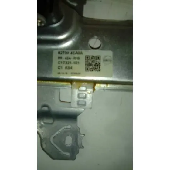 Elevalunas Trasero Derecho para Nissan Qashqai (J11)