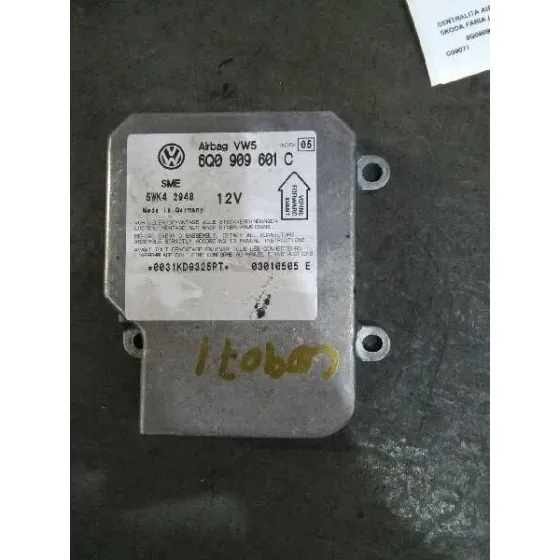Centralita Airbag para Skoda Fabia (6Y2/6Y3)