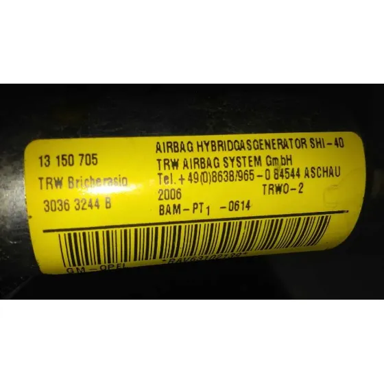 Airbag Cortina Delantero Derecho para Opel Corsa D