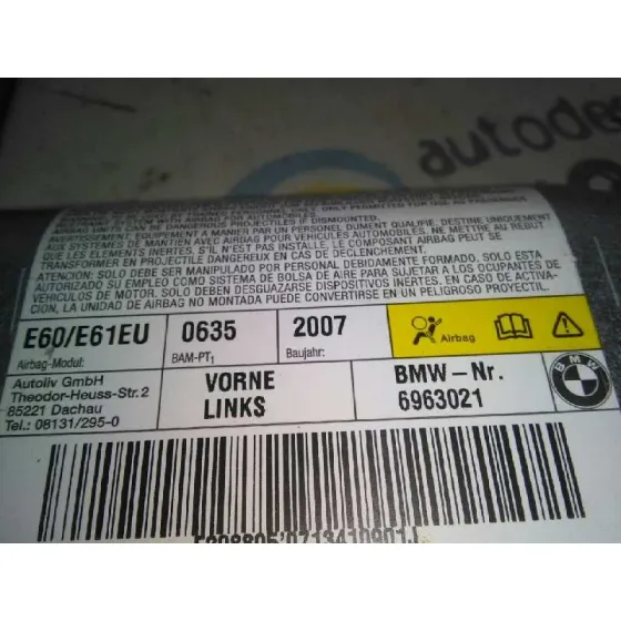 Airbag Lateral Delantero Izquierdo para Bmw Serie 5 Berlina (E60)