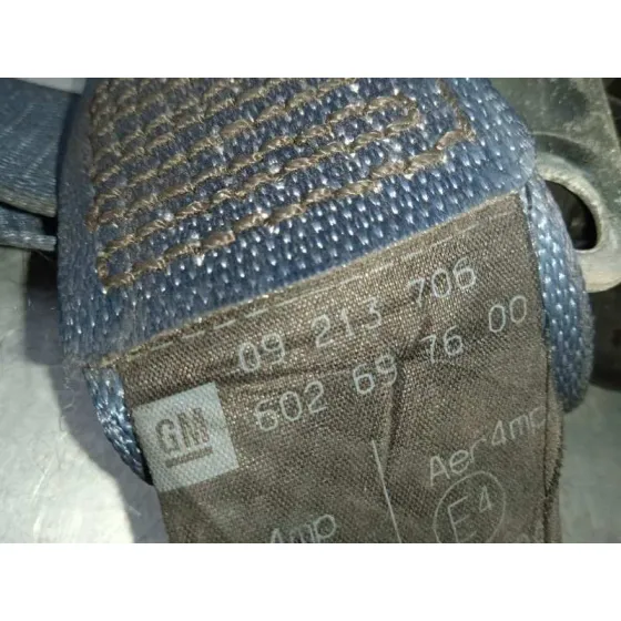 Cinturon Seguridad Delantero Derecho para Opel Agila