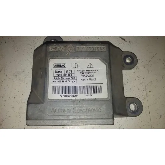 Centralita Airbag para Mg Serie 75 (J/Rj)