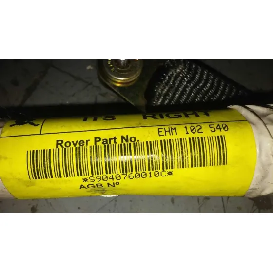 Airbag Cortina Delantero Derecho para Mg Serie 75 (J/Rj)