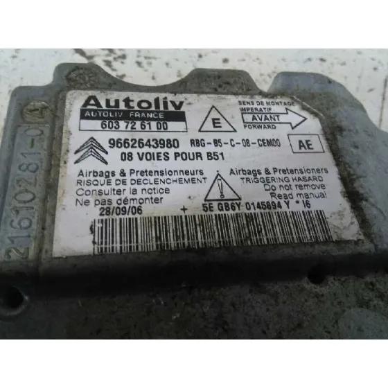 Centralita Airbag para Citroën C4 Berlina