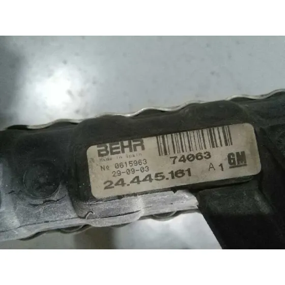 Radiador Agua para Opel Corsa C