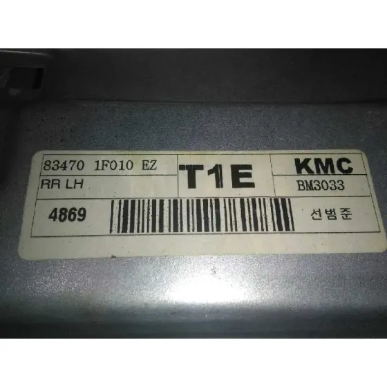 Elevalunas Trasero Izquierdo para Kia Sportage