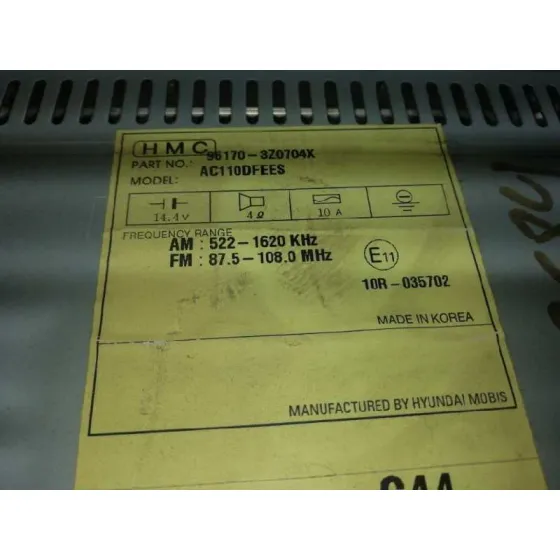 Sistema Audio / Radio Cd para Hyundai I40