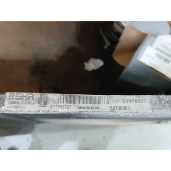 Condensador / Radiador Aire Acondicionado para Peugeot Bipper