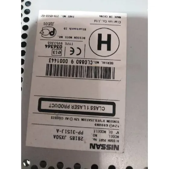 Sistema Audio / Radio Cd para Nissan Nv 200 (M20)