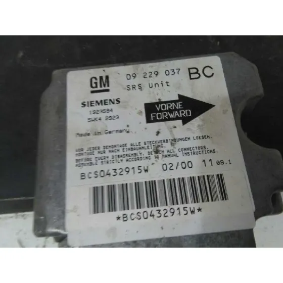Centralita Airbag para Opel Astra G Berlina