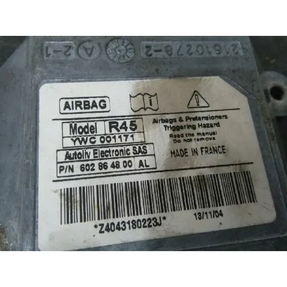 Centralita Airbag para Mg Serie 45 (T/Rt)