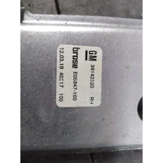 Elevalunas Trasero Derecho para Opel Astra K Lim. 5Türig
