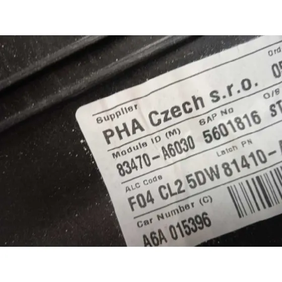 Elevalunas Trasero Izquierdo para Hyundai I30 (Gd)