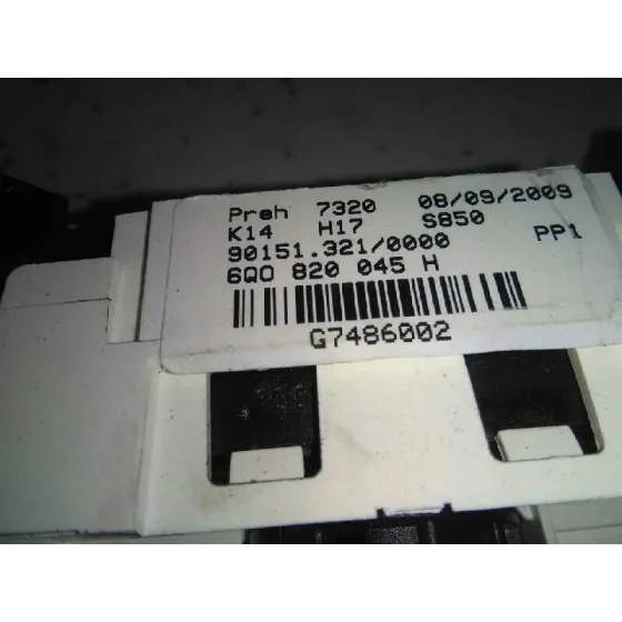 Mando Calefaccion / Aire Acondicionado para Volkswagen Polo (9N3)