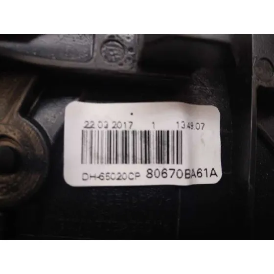 Maneta Interior Trasera Derecha para Nissan Juke (F15)