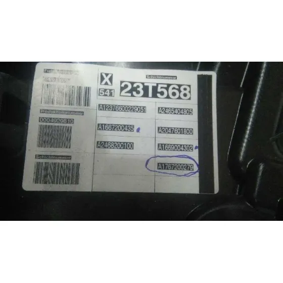 Elevalunas Delantero Derecho para Mercedes-Benz Clase Gla (W156)