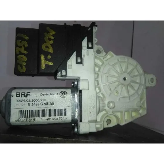 Motor Elevalunas Trasero Derecho para Volkswagen Golf V Berlina (1K1)