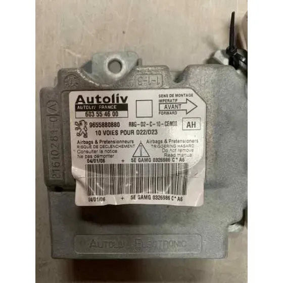 Centralita Airbag para Peugeot 407