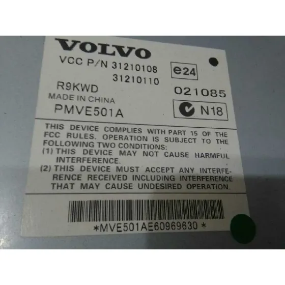 Sistema Audio / Radio Cd para Volvo Xc90