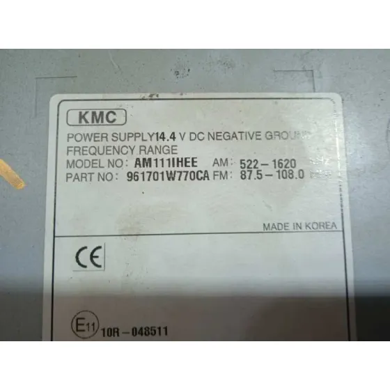 Sistema Audio / Radio Cd para Kia Rio (Yb)