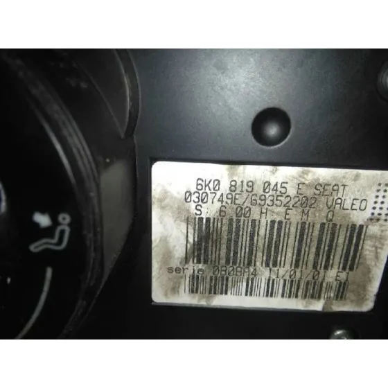 Mando Calefaccion / Aire Acondicionado para Seat Ibiza (6K1)