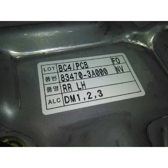 Elevalunas Trasero Izquierdo para Hyundai Trajet (Fo)