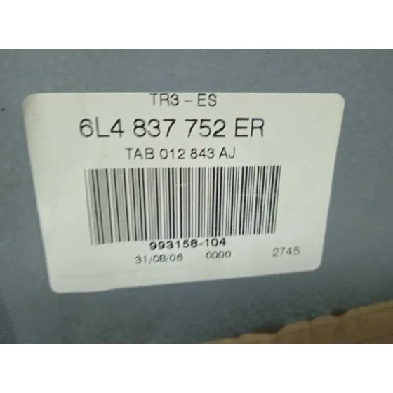 Elevalunas Delantero Derecho para Seat Ibiza (6L1)