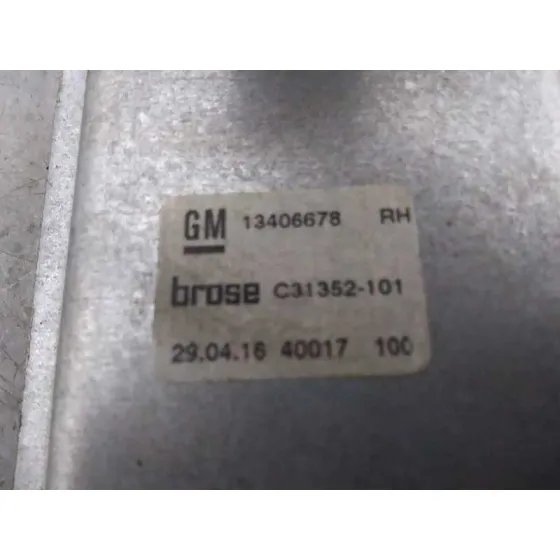 Elevalunas Trasero Derecho para Opel Astra K Lim. 5Türig