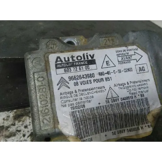 Centralita Airbag para Citroën C4 Berlina