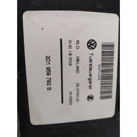 Motor Elevalunas Delantero Derecho para Porsche Cayenne (Typ 9Pa)