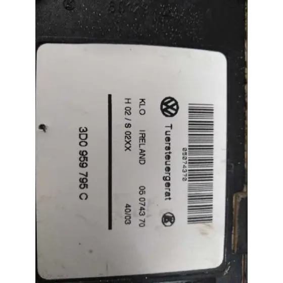 Motor Elevalunas Trasero Izquierdo para Porsche Cayenne (Typ 9Pa)