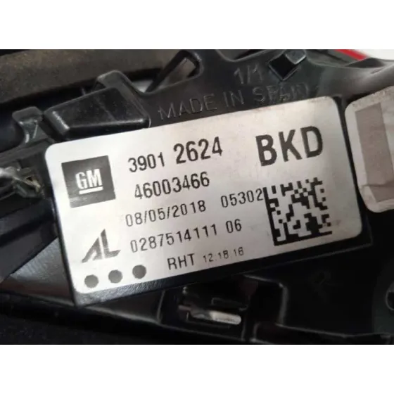 Piloto Trasero Derecho Interior para Opel Corsa E