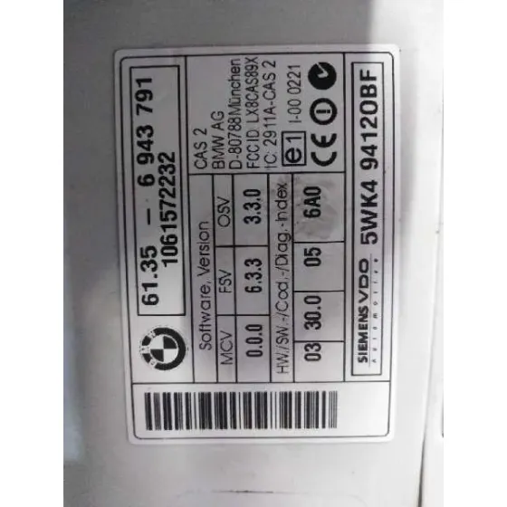 Modulo Electronico para Bmw Serie 1 Berlina (E81/E87)
